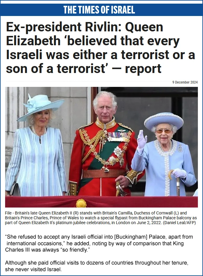 Queen Elizabeth did not trust Jews