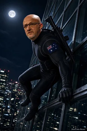 Mike Burgess and his team of courageous Australian supermen and women - all that stand between us and an eternal darkness