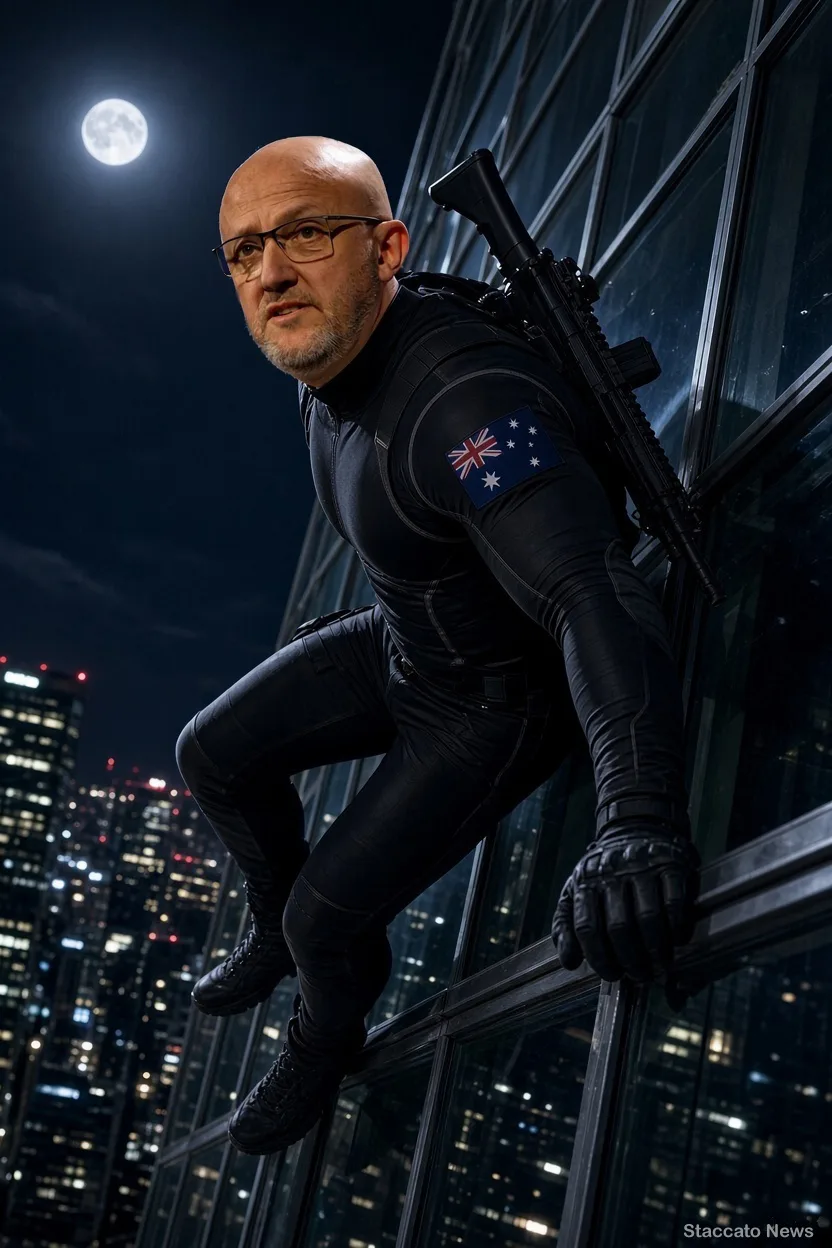 Mike Burgess and his team of courageous Australian supermen and women - all that stand between us and an eternal darkness